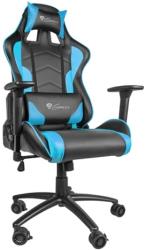 genesis nfg 0786 nitro 880 gaming chair black blue photo