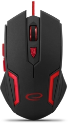 esperanza egm205r wired mouse for gamers 6d optical usb mx205 fighter red photo
