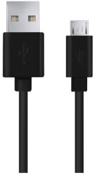 esperanza eb177k cable micro usb 20 a b m m 05m black photo