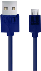 esperanza eb184db cable micro usb 20 a b m m 1m navy blue transparent photo
