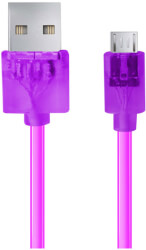 esperanza eb185v cable micro usb 20 a b m m 15m violet transparent photo
