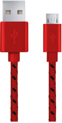 esperanza eb175rb cable micro usb 20 a b m m 1m red photo