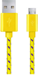 esperanza eb175yk cable micro usb 20 a b m m 1m yellow photo