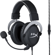 hyperx cloud pro gaming headset silver photo