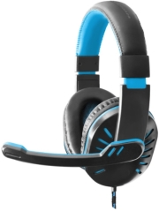 esperanza egh330b crow headphones with microphone for players blue photo