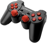 esperanza egg107r gamepad ps3 pc usb trooper black red photo