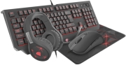 pliktrologio genesis ncg 1106 cobalt 300 gaming combo set 4 in 1 photo