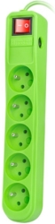 extreme media sp5 surge protector 15m green me diakopti photo