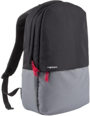 natec nto 1123 gaur 156 laptop backpack black grey