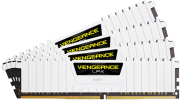 ram corsair cmk64gx4m4a2666c16w vengeance lpx white 64gb 4x16gb ddr4 2666mhz quad kit photo