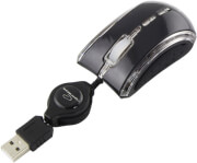 esperanza em109k celaneo 3d wired optical mouse usb with retractable cable black photo