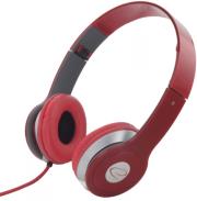 esperanza eh145r stereo audio headphones techno red photo