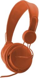 esperanza eh148o stereo audio headphones sensation orange photo