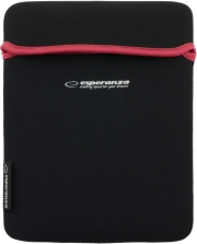 esperanza et172r neoprene bag for tablet 97 black red photo