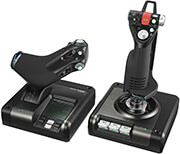 logitech 945 000003 g x52 pro hotas part metal throttle and stick simulation controller photo