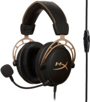 hyperx hx hsca gd nap cloud alpha gold limited edition gaming headset photo
