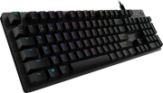 pliktrologio logitech 920 009352 g512 lightsync rgb mechanical gaming gx brown switch tactile