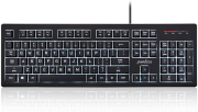 perixx periboard 329 wired backlit high scissor usb keyboard photo