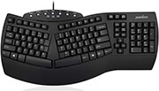 perixx periboard 512 b ergonomic split black usb keyboard photo