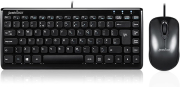 perixx periduo 307 b mini usb black keyboard and mouse combo with chitlet keys photo