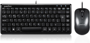 perixx periduo 307 b mini usb black keyboard and mouse combo with chitlet keys photo