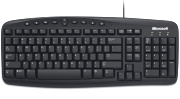 microsoft wired keyboard 500 black greek dsp photo