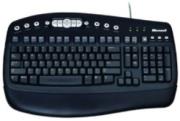 microsoft multimedia keyboard 10 gr black oem photo