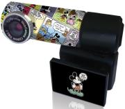 disney wc302 mickey retro webcam 13mp photo