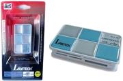lamtech all in 1 card reader usb20 blue silver photo
