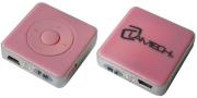 lamtech lam050516 mp3 player 8gb with fm radio pink photo