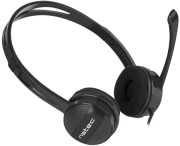 natec nsl 1295 canary headset black photo