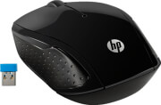 hp 200 wireless mouse x6w31aa black photo
