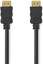 nedis cvgp34000bk05 high speed hdmi cable with ethernet 05m photo