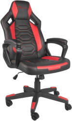 genesis nfg 1364 nitro 370 gaming chair black red photo