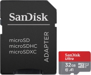 sandisk sdsquar 032g gn6ia 32gb ultra micro sdhc uhs i class 10 with adapter photo