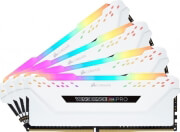 ram corsair cmw32gx4m4c3200c16w vengeance rgb pro white 32gb 4x8gb ddr4 3200mhz quad kit photo