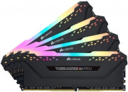 ram corsair cmw32gx4m4c3000c15 vengeance rgb pro 32gb 4x8gb ddr4 3000mhz black quad kit photo