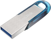 sandisk sdcz73 128g g46b ultra flair 128gb usb 30 blue photo