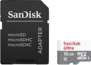 sandisk sdsquns 016g gn3ma 16gb ultra micro sdhc uhs i class 10 adapter photo