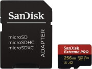 sandisk sdsqxcz 256g gn6ma extreme pro 256gb micro sdxc uhs i u3 a2 v30 class 10 with adapter photo