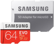 samsung mb mc64ha eu evo plus 64gb micro sdxc 2020 uhs i u1 class 10 adapter photo