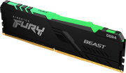 ram kingston kf426c16bba 8 fury beast rgb 8gb ddr4 2666mhz photo