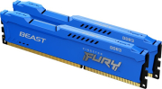 ram kingston kf316c10bk2 8 fury beast blue 8gb 2x4gb ddr3 1600mhz dual kit photo