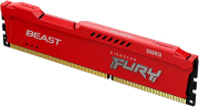 ram kingston kf316c10br 4 fury beast red 4gb ddr3 1600mhz photo