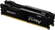 ram kingston kf318c10bbk2 16 fury beast black 16gb 2x8gb ddr3 1866mhz dual kit photo