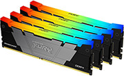 ram kingston kf432c16rb2ak4 128 fury renegade rgb 128gb 4x32gb ddr4 3600mt s cl18 quad kit photo