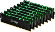 ram kingston kf432c16rbak8 256 fury renegade rgb 256gb 8x32gb ddr4 3200mhz octa kit photo