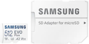 samsung mb mc512ka eu evo plus 512gb micro sdxc 2021 uhs i u3 v30 a2 adapter