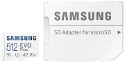 samsung mb mc512ka eu evo plus 512gb micro sdxc 2021 uhs i u3 v30 a2 adapter photo