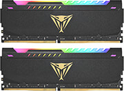 ram patriot pvsr432g320c6k viper steel rgb black 32gb 2x16gb ddr4 3200mhz cl16 dual kit photo